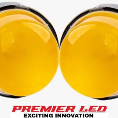 FOCO 1156 SILICON AMBAR ESTROBO